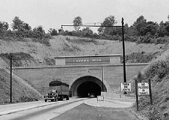 Laurel Hill Tunnel in the 1940's
